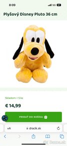 Plyšový Disney Pluto - 36 cm - mickey mouse - 8