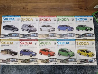 Škoda Kaleidoskop slávnych vozov 80 ks auticok - 8