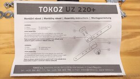 Predám - Závora Tokoz UZ 220+ (zámok na bránu) - 8