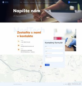 Potrebujete nový web? // od 199 € - 8