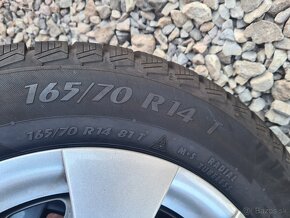 165/70 R14 Matador Nordica zimné +disky 5x100 R14 - 8