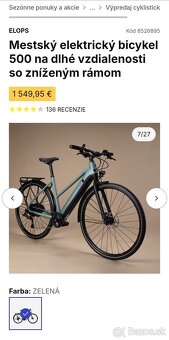 Mestský elektrický bicykel na dlhé vzdialenosti - 8