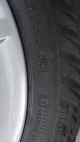 205/55 R16 zimne pneu, disky BMW 5x120 7J ET40 - 8