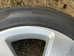 R18 ORIG.ZIMNÍ ALU KOLA 5x108 JAGUAR XF 245/45/18 - 8