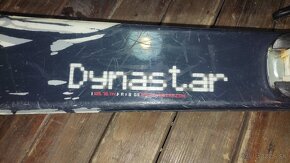 Predám lyže 128cm Dynastar - 8