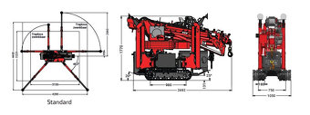 Kompaktný mini pásový žeriav Hoeflon C6 Elektrikár - 8