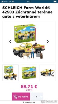 Schleich Záchranné terénne auto - 8