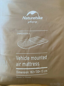 Naturehike nafukovací matrac do auta s pumpou 4,3 kg - béžo - 8