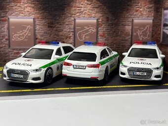 Audi A6 Avant Polícia SR 1:43 - tónované sklá, EVČ vozidla - 8