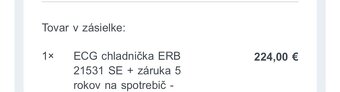 ECG chladnička s mrazničkou - 8