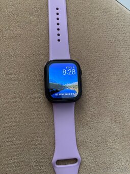 Apple watch 9 41mm hlinik midnight Sb M/L GPS - 8