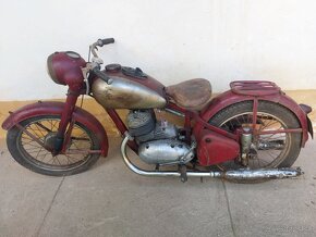 Jawa 350 Perak typ 18 - 1954 patinovka - 8