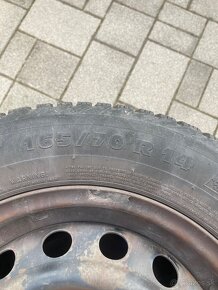 Zimne pneumatiky a disky 165/70 R14 - 8