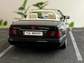 1:18 Mercedes-Benz SL600 V12 (R129) Black - AUTOart - 8