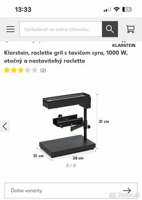 KLARSTEIN Raclette gril - 8