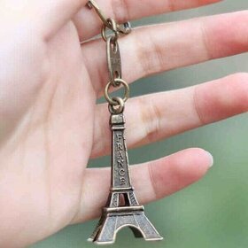 Eiffel Tower - kľúčenka Eiffelova veža | bronzová - 8