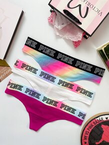 Victoria’s Secret PINK tanga nohavičky M - 8