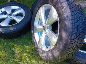 17"ALU 5x112 orig ŠKODA KODIAQ + zimné 215/65 r17 - 8