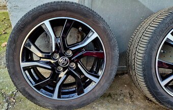 ALU ORIGINAL ToyotaDisky 195/50r16 s letnymi pneu zdarma - 8