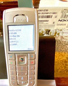 NOKIA 6230i veľmi pekná , Telekom,KOMPLET - 8