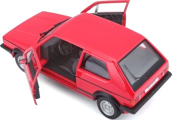 KOVOVÝ MODEL 1:24 ( OTVÁRATEĽNÉ DVERE ) - VW GOLF MK1 GTI - 8