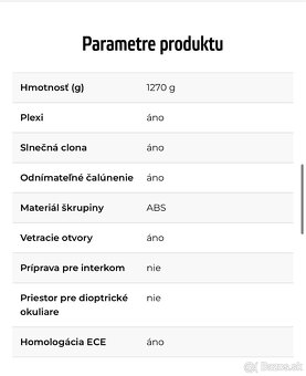 Predám Moto prilba W-TEC ( damska) XS-S - 8