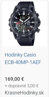 CASIO Edifice ECB-40-MP-1-AEF bluetooth. - 8