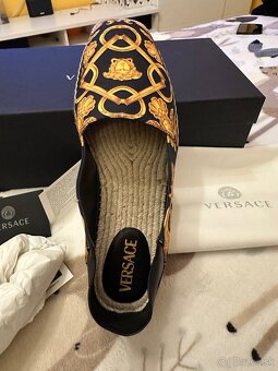 Predám pánske espadrilky Versace (44) - 8