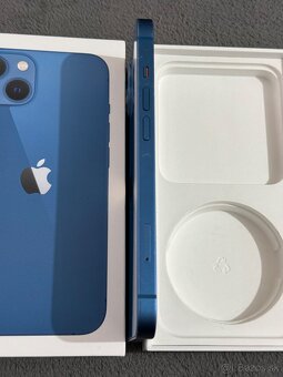 Predám Apple iPhone 13 Blue 128GB super stave - 8