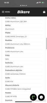 CUBE Acid CMPT 240 bicykel modrý - 8