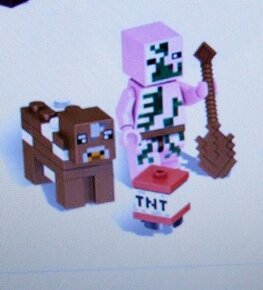 MINECRAFT sada 16 ks figurok - 8