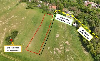 Brezová pod Bradlom - 3810 m2 Stavebný pozemok - 8