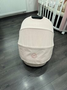 Cybex Priam 4.0 2023 Platinum hlboká vanička Peach Pink - 8