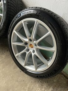 Porsche Cayenne  E3  kolesa 20’ Silver Genuine - 8