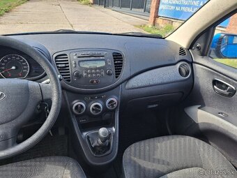 Hyundai i10,  1.2i,   kúpené v SR, naj. 86 tis.km - 8