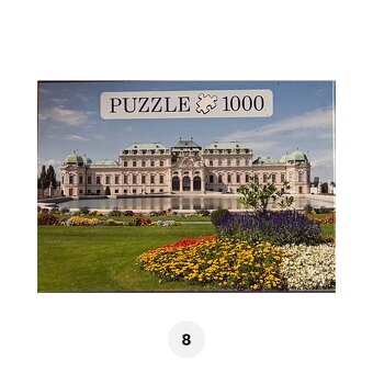 Predám rôzne Puzzle (500 - 5000 dielikov) - 8