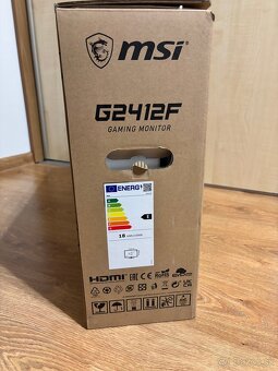 Monitor MSI G2412F Čierny 23,8 " 180HZ - 8