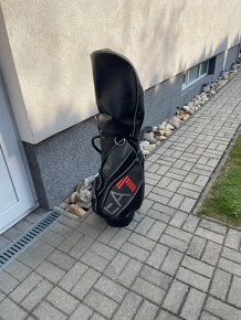 Emporio Armani EA7 cart bag Golf šedo černý - 8