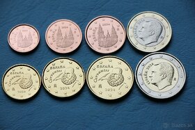 euromince sady  Španielsko Luxembursko Andorra Cyprus - 8
