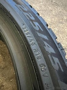 Zimne Pneu Pirelli 225/45 R18 255/40 R18 Dvojrozmer - 8