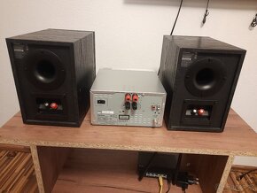 Predám strieborný stereo audio systém Panasonic SA-PMX 74 - 8