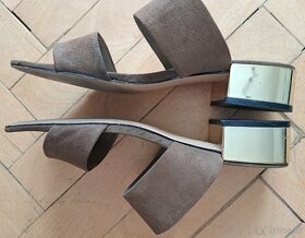 Ruzove sandalky a hnede sandalky 39, Parfois - 8