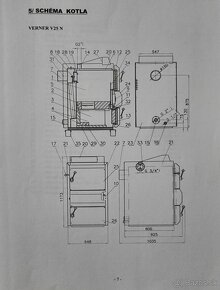 Predam drevosplynovaci , NEREZOVY kotol Verner25Kw. - 8