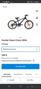 Detsky bicykel Swan 20 - 8