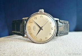 Československé Retro Vintage hodinky PRIM Elegant Chrom 1966 - 8