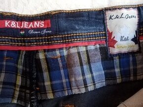 DŽÍNSY-NOVÉ-ZNAČKOVÉ: K&L JEANS DENIM-MADE KANADA-ZĽAVA - - - 8