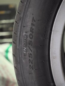 Originál mercedes elektrony R17 a pneu Hankook 225/50 - 8