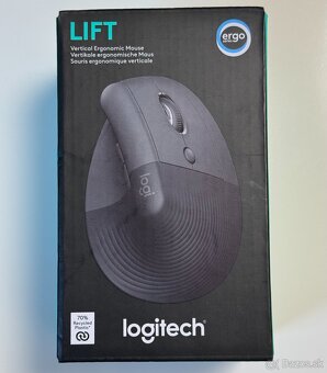 NOVÁ ergonomická bezdrôtová myš Logitech Lift Vertacal - 8