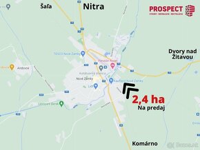 Ponúkam na predaj pozemok o rozlohe 2,4 ha v Nových Zámkoch - 8