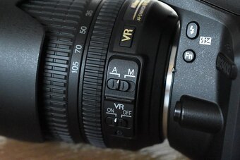 Nikon d3400 s bluetooth - VR objektiv 18-105 AF 1 900 cvak. - 8